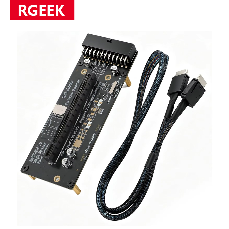 Oculink Egpu Mini Pc - محول OCuLink PCIe 4.0 X4 64Gbps