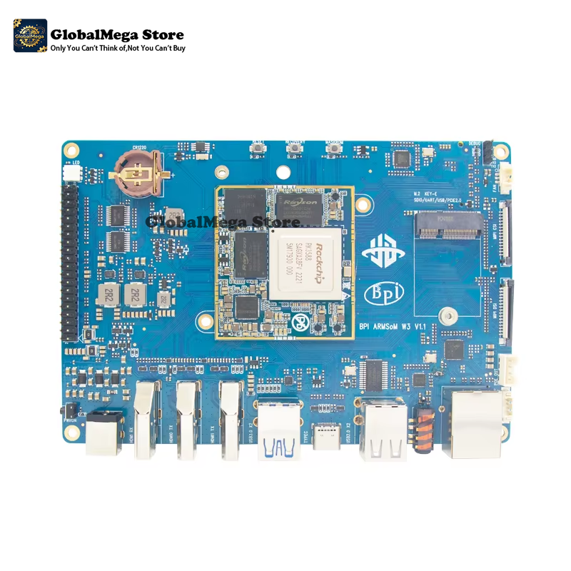 لوحة تطوير مفتوحة المصدر Banan - مراجعة Rockchip Rk3588 Development Board وسعره